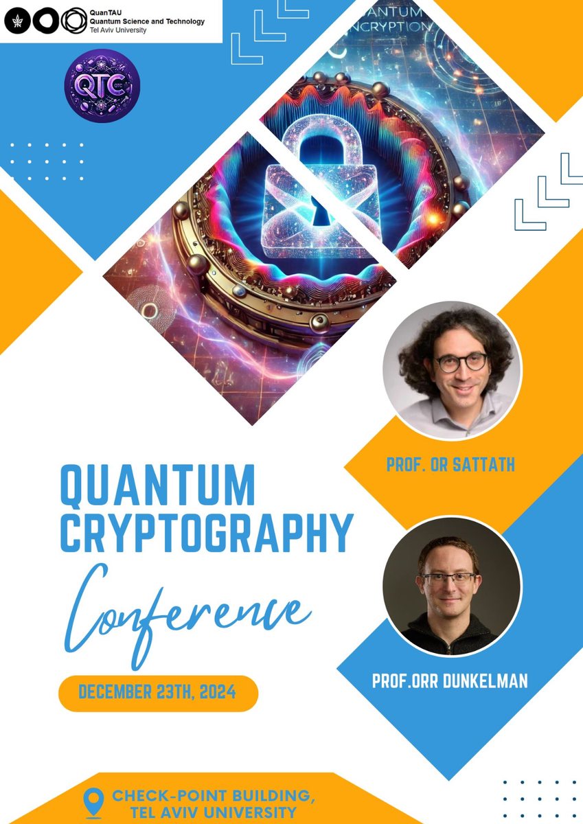 Poster: Quantum Cryptography Conference